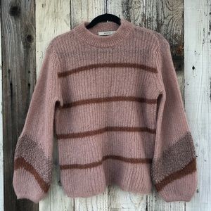 Gestuz Balloon Sleeve Pullover Sweater